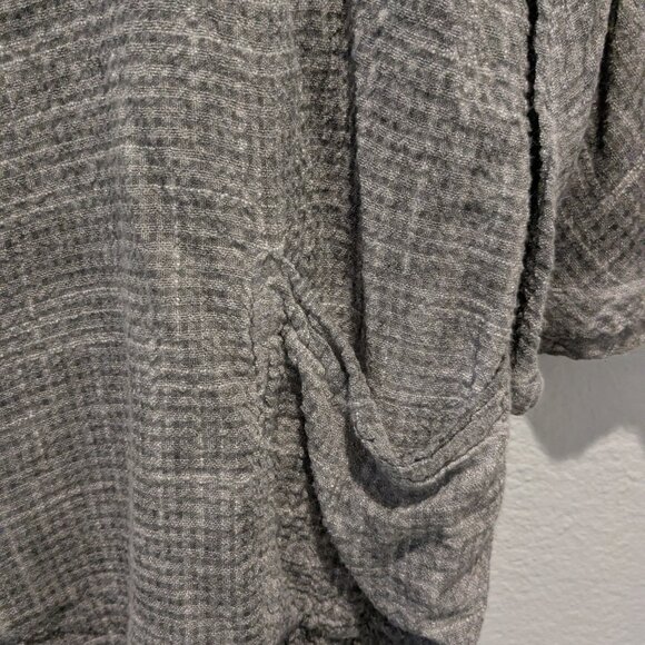 Fenini Button-Up Gray Tunic or Light Jacket - Medium - Picture 4 of 8
